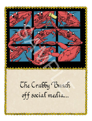 Crabs Fighting Humorous